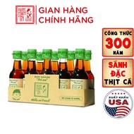 [Lốc 10 chai 42N - Nhiều cá ít muối] Nước mắm Tĩn Trẻ Em Cho Bé Ăn Dặm độ đạm 42N lốc 10 chai thủy t