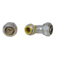 TIPID HOME LIQUID TIGHT CONNECTOR METAL 1/2inc (1-PC per ORDER), BEST FOR ELECTRICAL CONDUIT HOSE