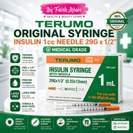 TERUMO Original Insulin Syringe [ 1 BOX ] With Needle 1ml x 29G Medical Grade