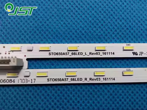 New 2pcs/Kit LED KD-65X8500E XBR-65X850E V650QWME06 V650QWME07 733.0260D.0001R01 STO650A58_66LED_L_R