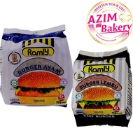 (NO COD,ONLY ONLINE PAYMENT)Ramly Daging Burger Ayam Lembu | Ramly Chicken Beef Burger 300g (Halal) 