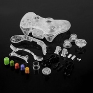 EL Wireless Handle Console Controller Game Pad Joypad Joystick For XBOX360 EL (Color: Transparent)