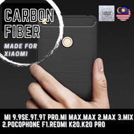 Xiaomi Mi 9,9SE,9T,9T Pro,Mi Max,Max 2,Max 3,Mix 2,Pocophone F1,Redmi K20,K20 Pro Carbon Fiber Slim 