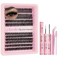 Eyelash Extension Set 40D+60D 240 Pieces DIY Eyelash 10-16mm Eyelash Independent ThinkBand Set (40D+