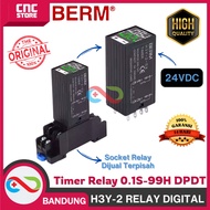 RELAY TIMER DIGITAL/DIGITAL TIMER RELAY H3Y-2 24VDC - DIGITAL H3Y-2 RELAY Delay DIGITAL Timer Relay 