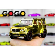 Mercedes G63 AMG Brabus SUV 1:32 Gold Model Car