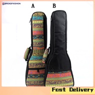 Broadfashion 21 23 26 Inch Bohemia Style Portable Cotton Padded Bass Guitar Gig Bag Ukulele Case Box