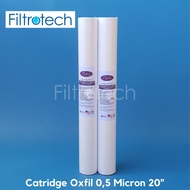 Cartridge filter air / Water filter 20 Oxfil 01 micron / 0.5 micron