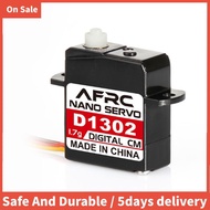 D1302 Mini 1.7G Large Torque Mini Digital Servo JST1.0 Connector for RC Model Drone Airplane Helicop