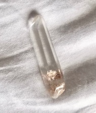 少女系列 白幽靈 粉幽靈 水晶 隨型小能量柱 手把玩 天然原石