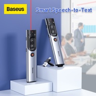 Baseus New PPT Powerpoint Presentation Pen Wireless Remote Controller USB&USB C Pointer for Mac Wind