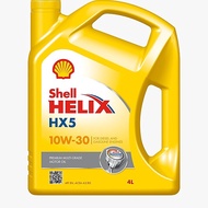 น้ำมันเครื่อง Shell เชลล์ ของแท้ HX5 10W-30 ดีเซล กึ่งสังเคราะห์ (มีให้เลือก 2 ขนาดคือ 6 ลิตรและ 6+1 ลิตร)