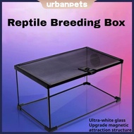 Reptile Terrarium Reptile Enclosure Rainforest Tank Gecko Cage Tortoise Lizard Snake Eco Tank