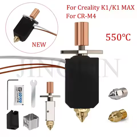 Hotend Updated Kit For Creality Hotend CR-M4 K1 K1 Max Ceramic Heating Block For Ender-3 v3 KE Hoten