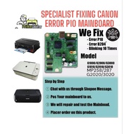 CANON PRINTER BOARD G3000/3010/2020/3020 ERROR P10 REPAIR