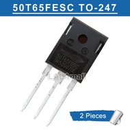 50T65FESC ทรานซิสเตอร์ MBQ50T65FESC ถึง247ของแท้50T65 50A/650V IGBT