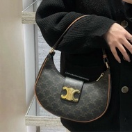 CELINE 賽琳 AVA TRIOMPHE 凱旋門 小牛皮 手提包 肩背包