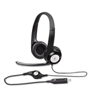 Logitech LOG981000014 Inc H390 Usb Headset with Noise-Canceling Headphones (Renewed)