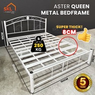 SUPER HEAVY DUTY METAL BED FRAME _8766 SOLID ASTER QUEEN (Queen Size)/Katil Besi Queen / Solid Metal Bed / Double Bed