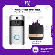 FunTechX WIFI Wireless Doorbell Camera Remote Video Smart Door Bell Security Door Bell CCTV Door Bel