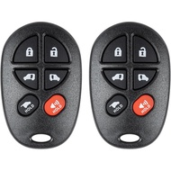 Key Fob Replacement for 2004-2018 Toyota Sienna Car Keyless Entry Remote Control, GQ43VT20T, 6 Butto