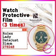 Protection Films for Rolex Lady Datejust 31mm 278248  (3 sheets) / Scratch & Contamination Preventio