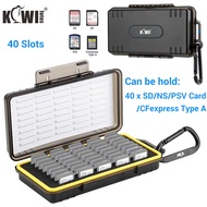 Kiwifotos KCB-SD40เคสการ์ดความจำพร้อมช่องแนวตั้ง40ช่องสำหรับการ์ดเกมสวิตช์นินเทนโด /Ns/PS Vita Cardก