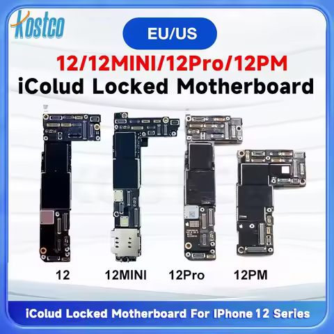 ID Motherboard ICloud Lock For iPhone 12 12Mini 12Pro 12Promax Swap Practice Logic Board Complete Po