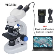 2000X Binocular Biological Microscope 2.0MP Kamera USB Mikroskop
