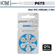 Power One P675 Hearing Aid Batteries