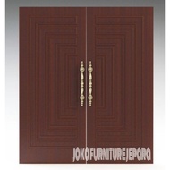 pintu kupu tarung/pintu kayu jati