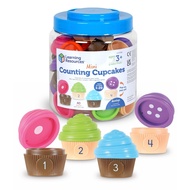 Learning Resources Mini Counting Cupcakes - Fun Learning for Kids, Count 1-20, Even & Odd Numbers, E