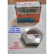 MESIN Kubota machine RD55 RD65 RD75 RD85 RD105 RD155. end nut Kubota RD55 RD65 RD75 RD85 RD105 RD155