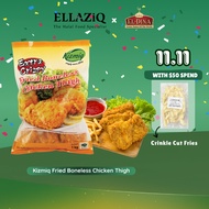 [Frozen] Kizmiq Extra Crispy Fried Boneless Chicken Thigh 1kg [HALAL]