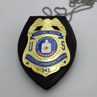 CIA Action Protection Place Pure Copper Badge 0RNF