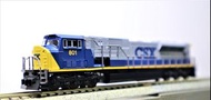 KATO 176-5504 SD80MAC CSX #801 N規 柴油機車頭