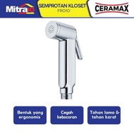 Ceramax Closet Spray FR010 120 CM Chrome