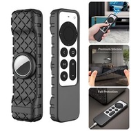 屯京 - 黑色 遙控器矽膠保護套 適用於蘋果TV 4k 遙控器套