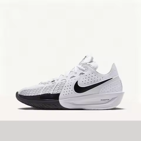 Nike G.T. Cut 3 Black and White Colorblock Low-Top Basketball Shoes Minimalist, Stylish, Durable, Li