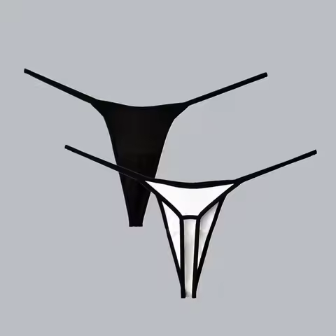 1/2pcs One Line Belt Cotton Thong Women Pack Size S-XL Ladies Mini Fitness T-back Ladies Sports Unde