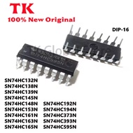 5PCS SN74HC132N 74HC138 74HC139 74HC145 74HC148 74HC153 74HC161 74HC163 74HC165 74HC192 74HC194 74HC