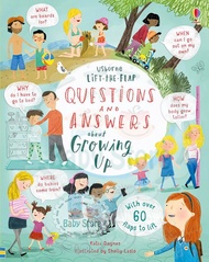 Usborne Lift the flap questions and answers about growing up