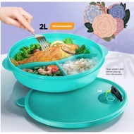 Tupperware Large Devide Lunch (Bekas Bekal)