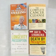 used MB1-918-ss The Miracle of Fasting/ The Complete Cancer Cleanse/ The Longetivity Prescription/ D