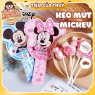 HN Strawberry Flavor Mickey / Minnie Lollipops, Disney Fictional Character Lollipops, Fruit Lollipop