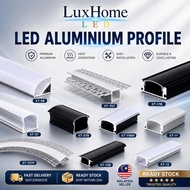 LED Channel Strip Light Aluminium Led Aluminium Profile Casing Profile Track Housing Aluminium 1mete