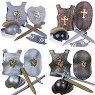 Halloween 520g Children's Day Performance Costume Armor Warrior 4-Piece Armor Dragon Knight Equipmen