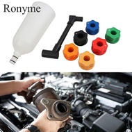 [Ronyme] Car Engine Oil Funnel Set with Adapters Fast Refilling Threaded Oil Funnel