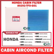 CABIN AIRCOND A/C AC FILTER - HONDA CITY GM2 GM6 TMO T9A, CIVIC FC JAZZ GE GK, HRV, BRV, CRV, CRZ, I