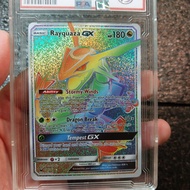 [LIM SSR GX]Thẻ Pokemon Full Art Rayquaza GX 177 SECRET 1459 d37 36